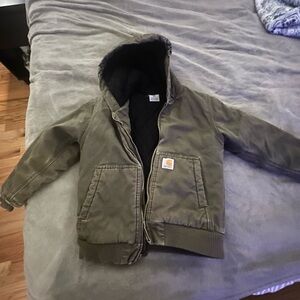 Carhartt Kids Olive Coat size SM